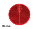 reflektor ø 84mm rød, m5 bolt