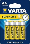 stang batteri superlife aa r6p blister 4 stk