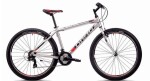 drag zx1 27,5" m-ramme sølv cykel