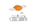 sikring midi 30a orange, boltafstand 30 mm