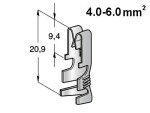trådende uni f630. Til 4,0-6,0 mm2 ledning
