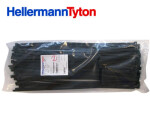 hellermann plastvæge 100 stk. 390x7,6 sort