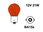 pære med metalfod 12v ba15s
