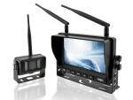 trådløst bakkamerasystem 7", full hd 12/24v