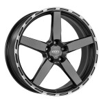 alufælge dotz marinabay mørk gunmetal/poleret læbe 8,5x19" 5x112 et45 medium diameter 70,1