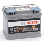 bilbatteri bosch agm start.stop 60ah 680a (da) 242x175x190 -+ s5 a05