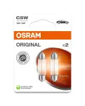 ams-OSRAM Pære,  nummerpladelys ORIGINAL C5W 12V 5W 6418-2BL