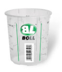boll-plastikboks med måleområde 400ml 0070231