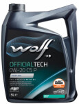 fuldsyntetisk officialtech 0w-20 c5p 5l api sp,c5, psa b71 2010