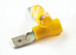 spids 6,3/6 mm2 gul 10 stk