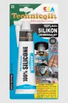 universal silikone tube sort 70ml