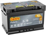 CENTRA Starterbatteri FUTURA *** 12V 72Ah 720A CA722