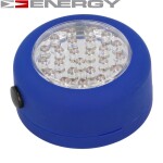 Roterende lommelygte med magnet og 24 LED\'er