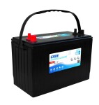 batteri exide 12v 100ah/800a start agm (+- pol standard + gevind) 330x173x240 b00 - uden nedre monteringskant (agm/start batteri)