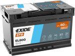 EXIDE Starterbatteri EFB 12V 80Ah 800A EL800