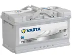 bilbatteri stang 85ah 800a - + sølv dynamisk f19 f19