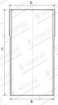GOETZE ENGINE Cylinderforing 14-710020-00