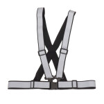 refleksvest seler "hvide" justerbare en iso13688 amio
