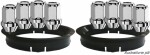 møtrik m12x1,25/34/19 (d2) 8 stk. + 63,4-60,1 (z01) 2 stk. alutec nr. 002a
