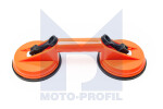 Griber med 2x gummisugekopper 118 mm 60 kg