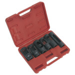 Sealey sprøjtepatroner, 1/2", 6 stk., 90x21 mm, 80x22 mm, 110x22 mm, 80x27 mm, 80x28 mm, 83x28 mm, 6 stk.