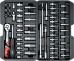 yato yt-14501 sæt værktøj 1/4" 56 stk.